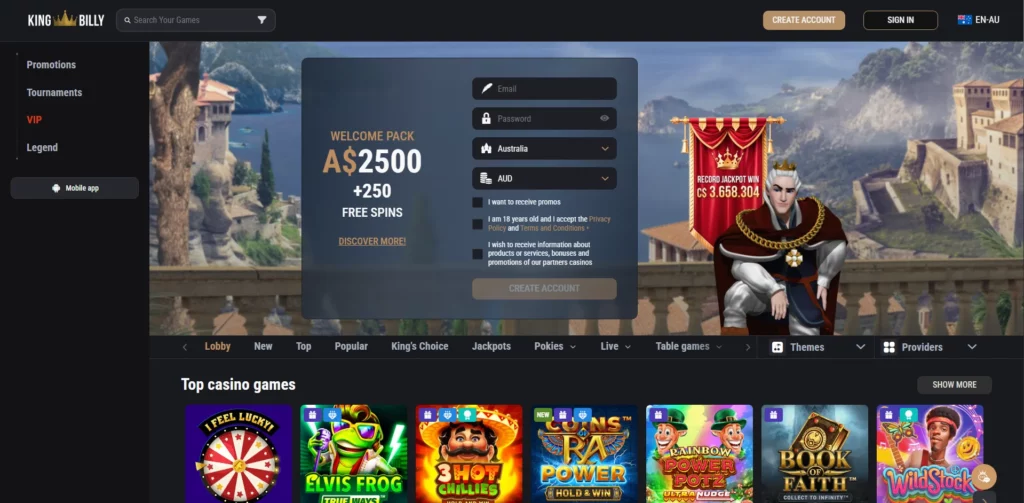 King Billy Casino